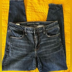 American Eagle high rise jeans, size 12